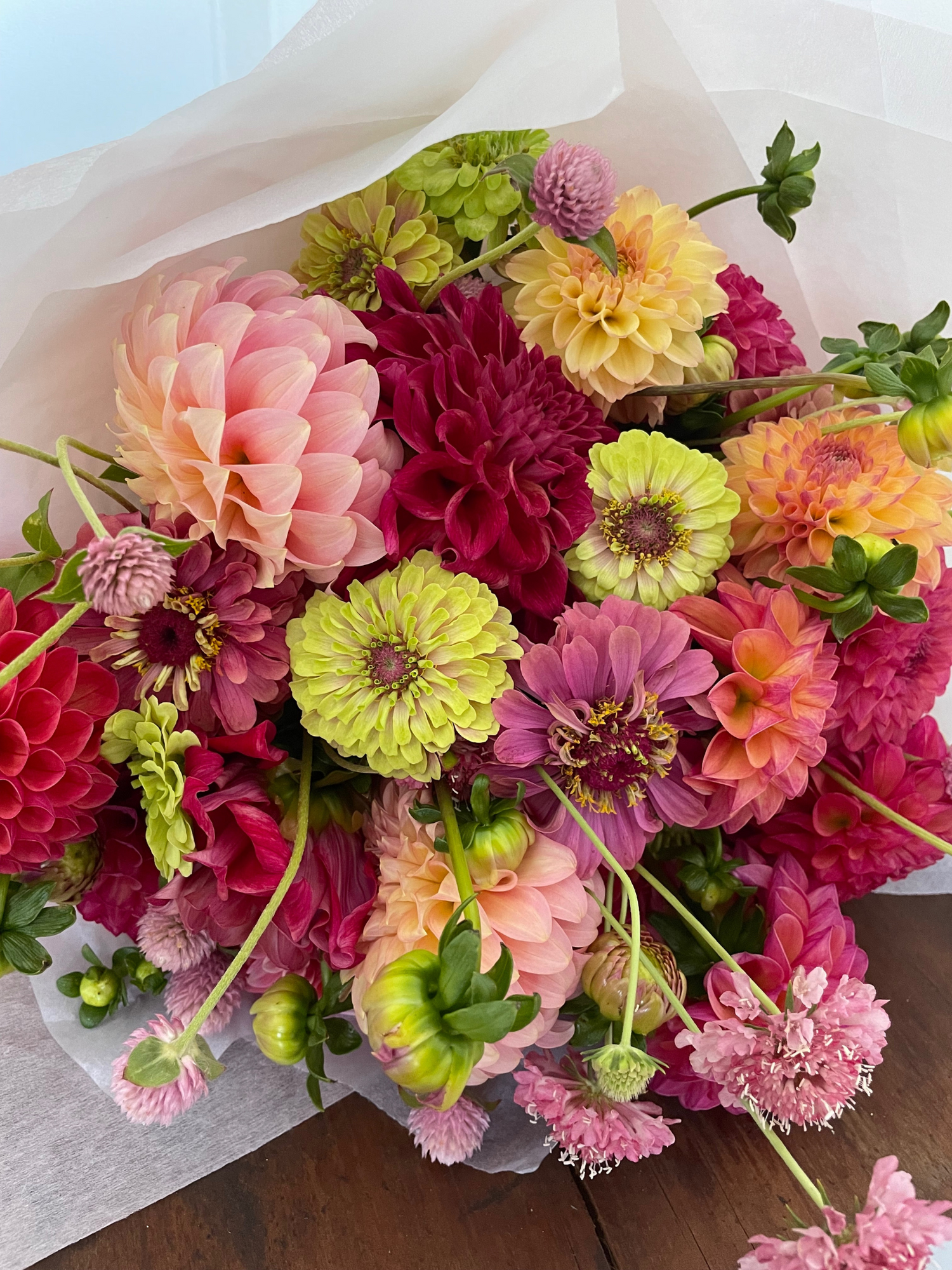 Custom Fresh Farm Bouquets