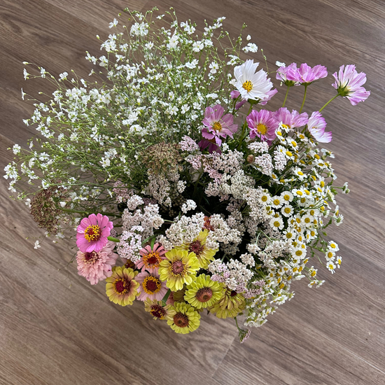 Seasonal DIY Bucket of Blooms - curated